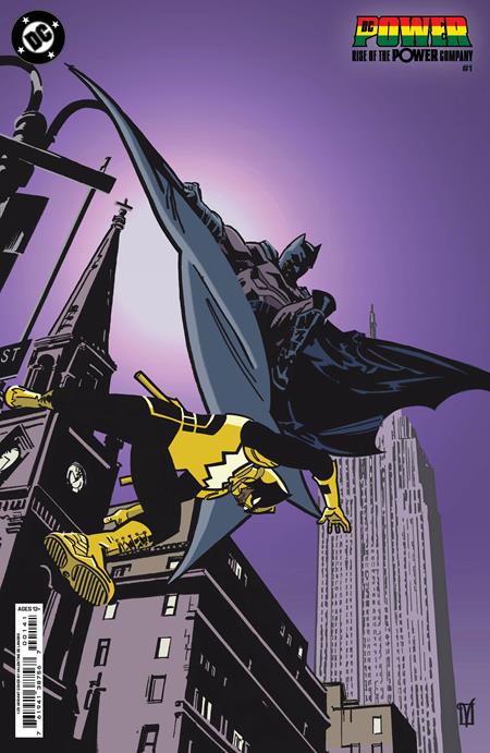 DC POWER RISE OF THE POWER COMPANY #1 (ONE SHOT) CVR D INC 1:25 VALENTINE DE LANDRO CARD STOCK VAR