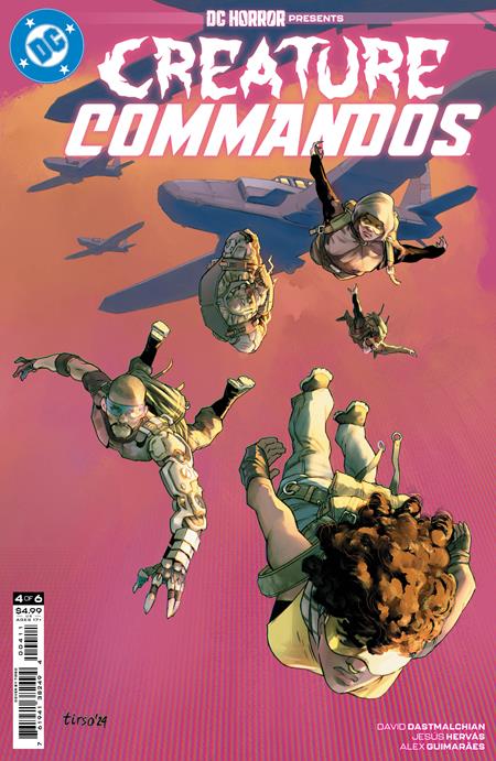 DC HORROR PRESENTS CREATURE COMMANDOS #4 (OF 6) CVR A TIRSO