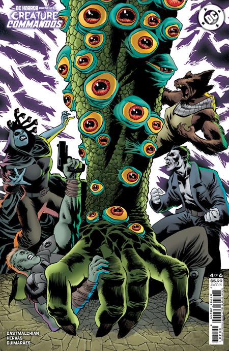DC HORROR PRESENTS CREATURE COMMANDOS #4 (OF 6) CVR B KELLEY JONES CARD STOCK VAR