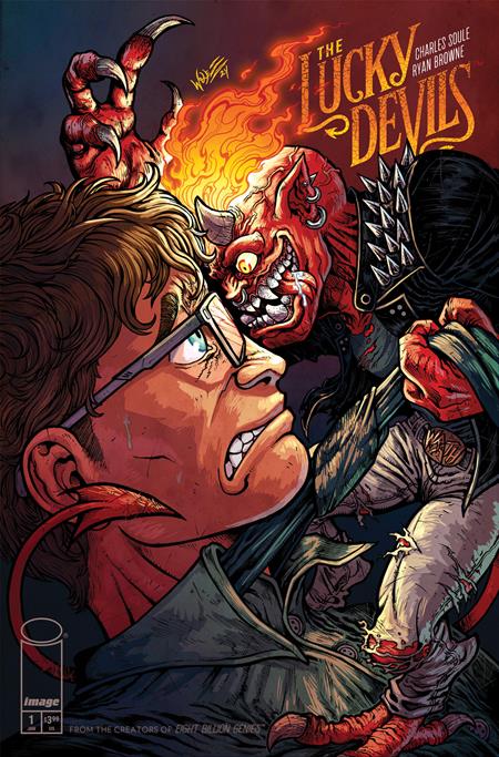 LUCKY DEVILS #1 2ND PRINT CVR A MARIA WOLF