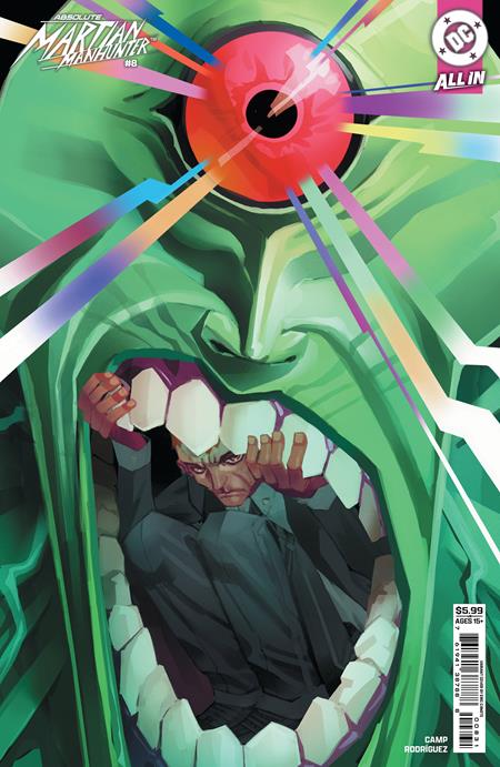 ABSOLUTE MARTIAN MANHUNTER #8 CVR C ERIC CANETE CARD STOCK VAR