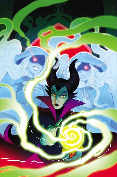 DISNEY VILLAINS MALEFICENT #4 CVR H INC 1:15 PAULINA GANUCHEAU VIRGIN VAR