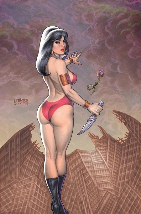 VAMPIRELLA ARMAGEDDON #7 CVR G INC 1:10 JOSEPH MICHAEL LINSNER VIRGIN VAR