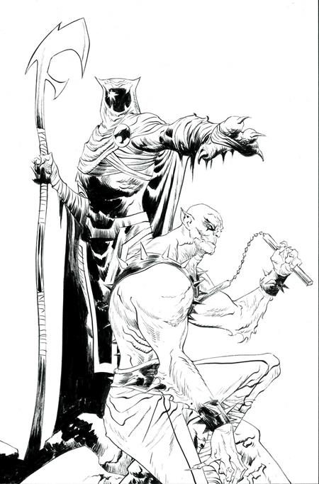 THUNDERCATS #23 CVR N INC 1:7 JAE LEE LINE ART VIRGIN FOC BONUS VAR