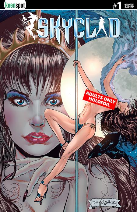 SKYCLAD #1 CVR B MICHAL DUTKIEWICZ HOLOFOIL ADULTS ONLY VAR