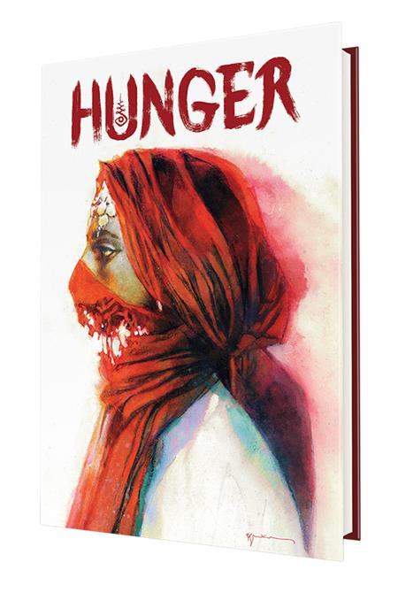 HUNGER HC BILL SIENKIEWICZ PREMIERE ED WITH GOLD FOIL SLIPCASE