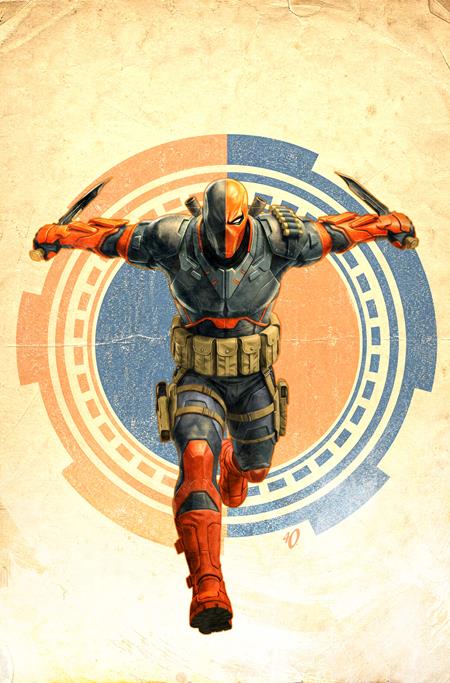 DEATHSTROKE THE TERMINATOR #11 CVR C ARIEL OLIVETTI CARD STOCK VAR