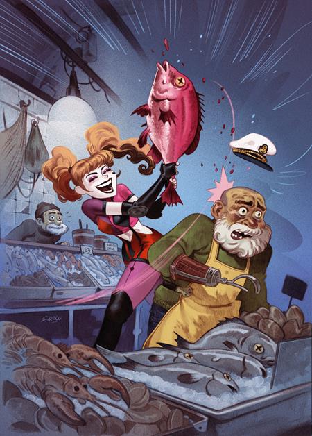 HARLEY QUINN #70 CVR C DIEGO GRECO CARD STOCK VAR
