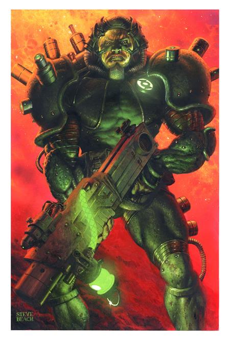 GREEN LANTERN DOOMED COSMOS #1 (OF 6) CVR C STEVE BEACH CARD STOCK VAR