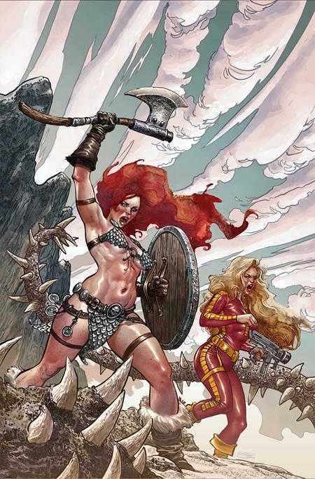 RED SONJA BARBARELLA #3 CVR J INC 1:15 DIEGO YAPUR VIRGIN VAR