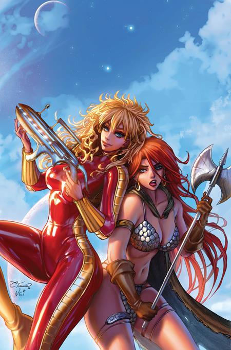 RED SONJA BARBARELLA #3 CVR K INC 1:20 COLLETTE TURNER VIRGIN VAR