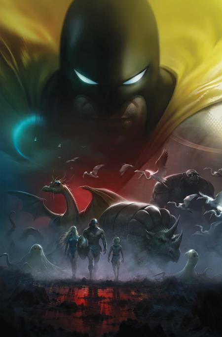 SPACE GHOST VS THE HERCULOIDS #5 CVR F FRANCESCO MATTINA LTD VIRGIN VAR