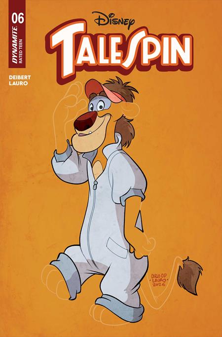 TALESPIN #6 CVR C CARLO LAURO COLOR BLEED VAR