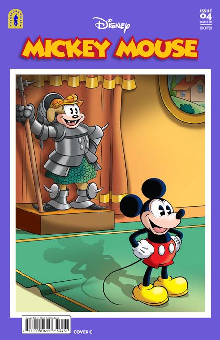 MICKEY MOUSE LEGACY #334 THE AMORPHIUM MENACE CVR C INC 1:10 FLOYD GOTTFREDSON VAR