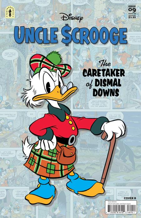 UNCLE SCROOGE LEGACY #469 CARETAKER OF DISMAL DOWNS CVR B DAAN JIPPES ULRICH SCHROEDER VAR