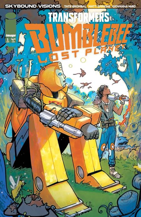 TRANSFORMERS BUMBLEBEE LOST PLANET #1 (OF 6) CVR F INC 1:100 ARIST DEYN FOIL VAR