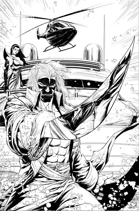 FINAL BOSS #13 CVR D INC 1:25 TYLER KIRKHAM B&W VAR