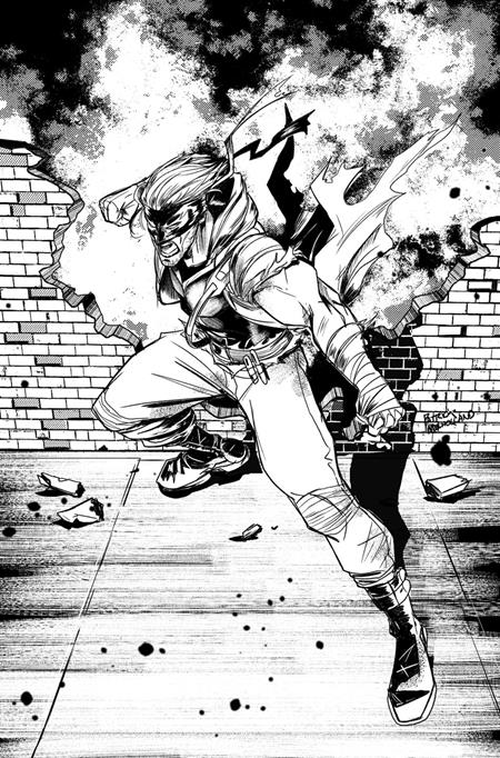 FINAL BOSS #13 CVR F INC 1:100 PATRICK MULHOLLAND B&W VAR