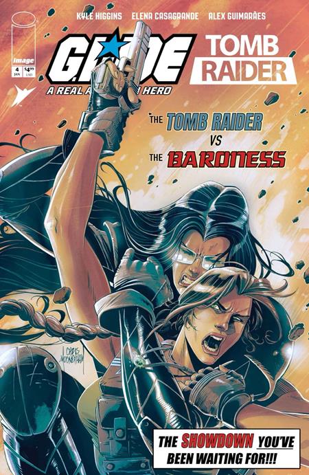 GI JOE A REAL AMERICAN HERO TOMB RAIDER #4 (OF 5) CVR D INC 1:25 CHRIS MOONEYHAM VINTAGE JOE VAR