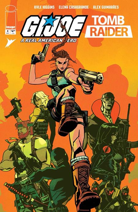 GI JOE A REAL AMERICAN HERO TOMB RAIDER #4 (OF 5) CVR E INC 1:50 ROSSI GIFFORD & MIQUEL MUERTO VAR