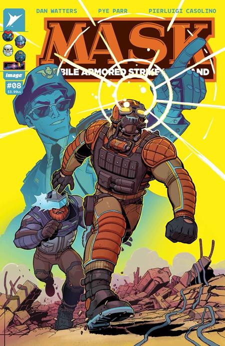 MASK #8 CVR B NICK BRADSHAW & JIM CHARALAMPIDIS VAR