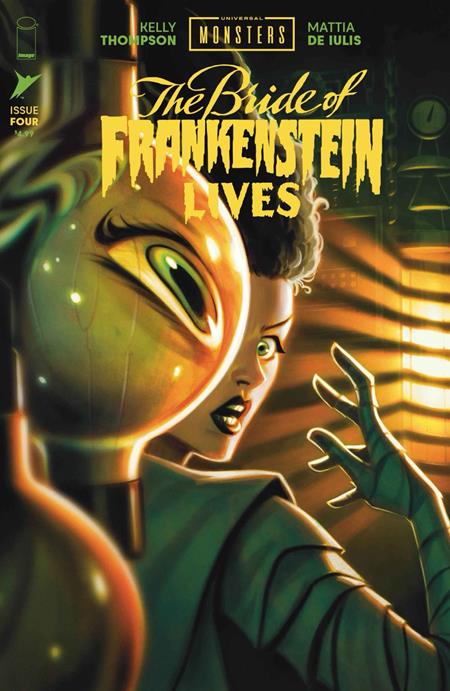 UNIVERSAL MONSTERS THE BRIDE OF FRANKENSTEIN LIVES #4 (OF 4) CVR E INC 1:50 STEPHANIE PEPPER VAR