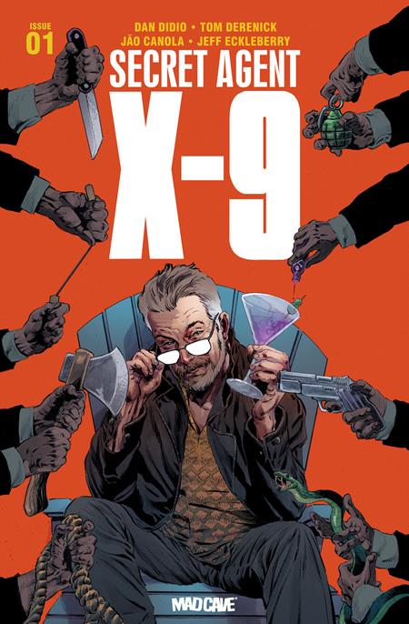 SECRET AGENT X9 #1 CVR A MIKE PERKINS
