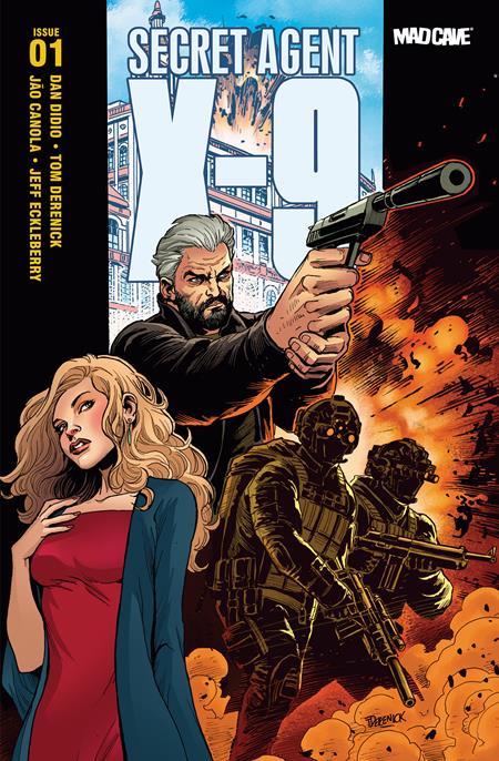 SECRET AGENT X9 #1 CVR C TOM DERENICK VAR