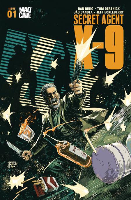 SECRET AGENT X9 #1 CVR D GABRIEL HARDMAN VAR