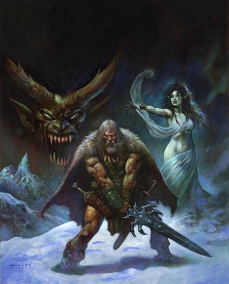 SAVAGE SWORD OF CONAN #18 CVR C ALEX HORLEY VIRGIN CARDSTOCK VAR