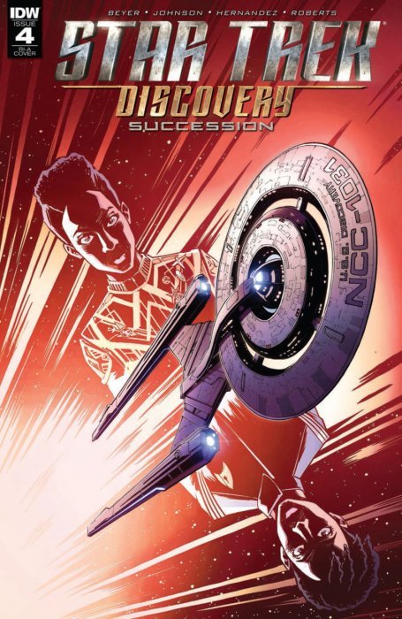 Star Trek Discovery Succession (2018) #4 (1:10 Variant Roche)