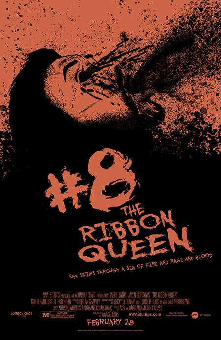 RIBBON QUEEN #8 (OF 8) CVR C CHRIS FERGUSON & JACEN BURROWS HORROR HOMAGE VAR