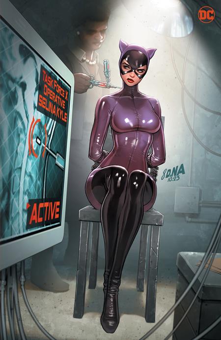 CATWOMAN #62 CVR E INC 1:50 DAVID NAKAYAMA VIRGIN CARD STOCK VAR