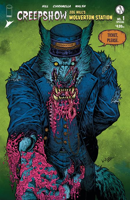 CREEPSHOW JOE HILLS WOLVERTON STATION (ONE SHOT) CVR C INC 1:10 WOLF VAR