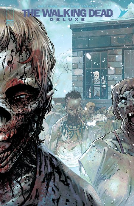 WALKING DEAD DELUXE #82 CVR C SANTOLOUCO CONNECTING VAR