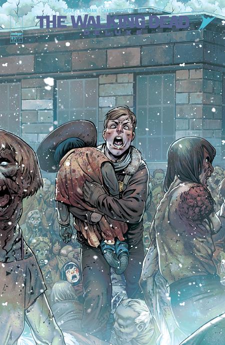 WALKING DEAD DELUXE #83 CVR C SANTOLOUCO CONNECTING VAR