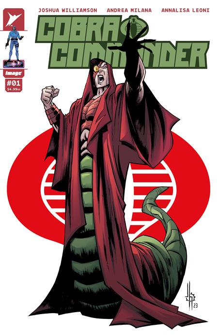 COBRA COMMANDER #1 CVR B JASON HOWARD Second Printing