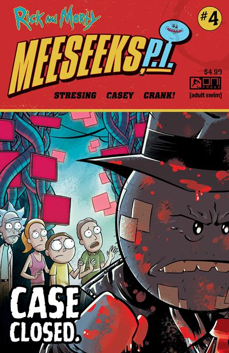 RICK AND MORTY MEESEEKS PI #4 (OF 4) CVR A FRED C STRESING