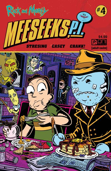 RICK AND MORTY MEESEEKS PI #4 (OF 4) CVR B SAM GRINBERG VAR