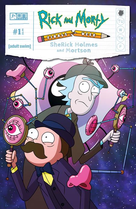 RICK AND MORTY PRESENTS FINALS WEEK SHERICK HOLMES AND MORTSON #1 (OF 5) CVR B PHIL MURPHY VAR