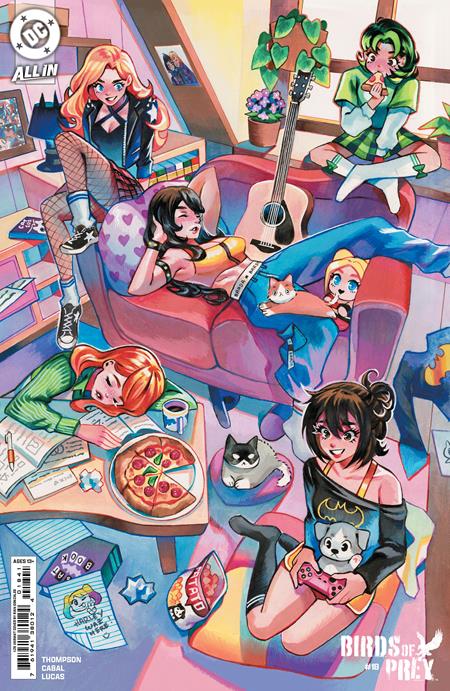 BIRDS OF PREY #18 CVR D INC 1:25 RIAN GONZALES CARD STOCK VAR