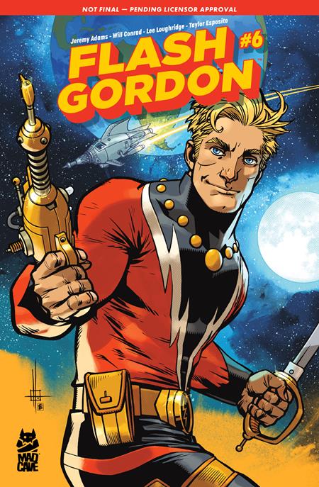 FLASH GORDON #6 CVR B ZACH HOWARD HOMEWORLD VAR