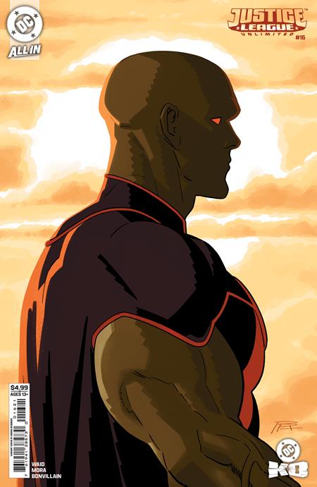 JUSTICE LEAGUE UNLIMITED #16 CVR B BRUNO REDONDO CARD STOCK VAR (DC K.O.)