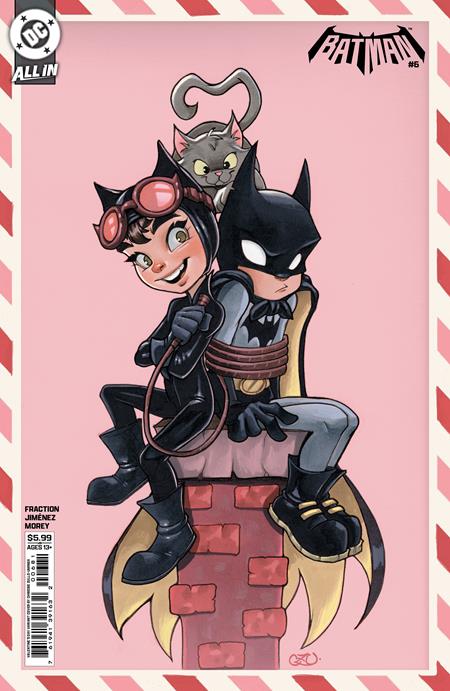 BATMAN (2025) #6 CVR F CHRISSIE ZULLO VALENTINES DAY CARD STOCK VAR