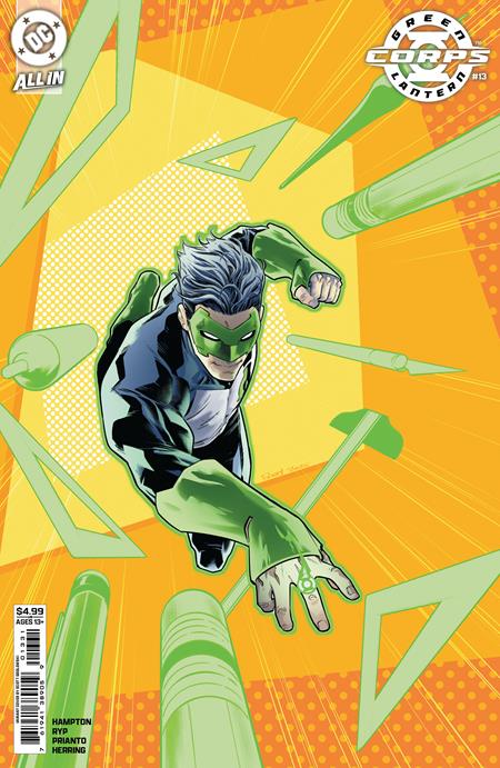 GREEN LANTERN CORPS #13 CVR C SCOTT GODLEWSKI CARD STOCK VAR