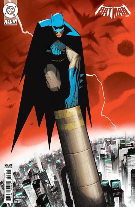 BATMAN (2025) #2 Third Printing Cvr B Mike Huddleston Card Stock Var