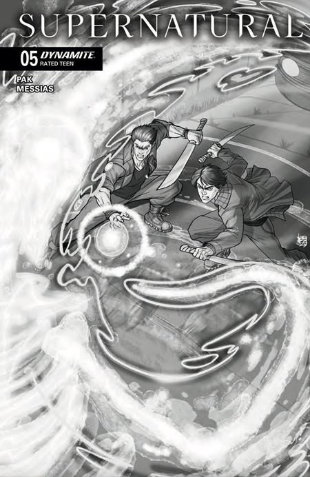 SUPERNATURAL #5 CVR F INC 1:10 ALFREDO CARDONA LINE ART VAR
