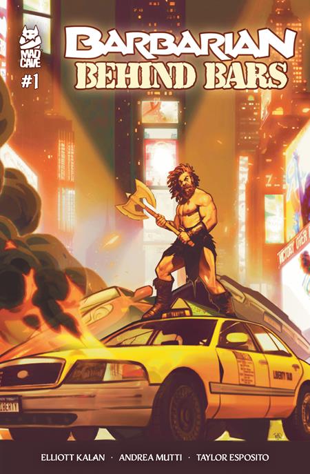 BARBARIAN BEHIND BARS #1 (OF 5) CVR A FRANCESCO TOMASELLI