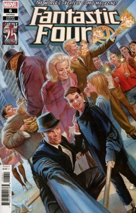 Fantastic Four (2018) #6 (Ross Marvel 25th Variant)
