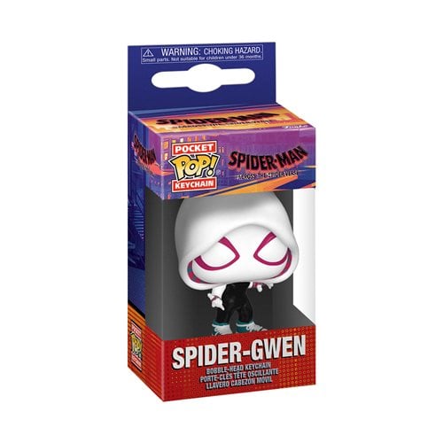 Spider-Man: Across the Spider-Verse Spider-Gwen Funko Pocket Pop! Key Chain